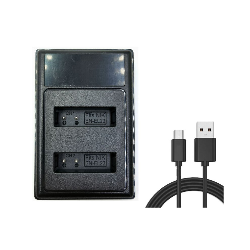 En-El23 Lcd Usb Dual Battery Charger For Coolpix B700 P900s P900 P610s P610 P600 S810c Camera Light 6032692710817
