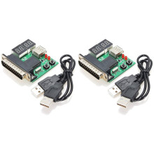 2X PC Diagnostic Card USB Post Card Motherboard Analyzer Tester for Notebook Laptop Computer Accessories