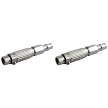 2X Vac-U-Lock Air Quick Connector Adapter Wechsel auf 3XLR Schnittstelle Aufsätze Sägemaschinen Zubehör Aufsatz