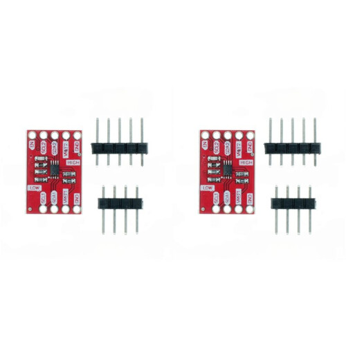 2X PCA9306 I2C Level Translator Breakout Board Module Bidirectional I2C/UART Level Shifter with 5V and 3.3V