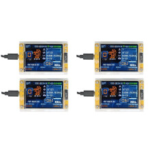 4 STÜCKE 1060KH/S NMMiner NerdMiner Verbessertes Harshrate 2,8 Zoll  Display Bitcoin Crypto Solo Lottery Miner NerdMiner