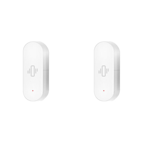 2X Tuya WiFi  Vibration Sensor Motion Detection Real- Remote Monitor Alarm for Home Window Drawers