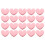 20 Hartvormige Plastic Clips, Sluitklemmen, Opslagclips (Roze) 1