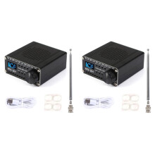 2X ATS-20+ V2 SI4732 SDR Radio Receiver with OLED Display FM AM SW SSB USB Rechargeable