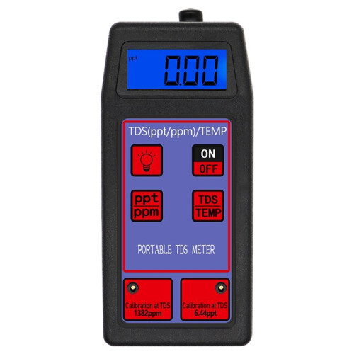 LCD Digital TDS Meter High Precision Water Quality Tester TDS Temperature Detector Waterproof Water Analyzer