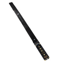 Cavo di Estensione Flessibile PCIe 4.0 X4 M-Key per SSD M.2 NVMe, Ad Alta Velocità, per Trasferimento Dati, per SSD M.2 NGFF A