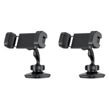 2X Gym Magnet Phone Holder Heavy Duty Phone Stand Mount Fitness Accessory Magnet Base Cell Phone Clamp for Treadmill Gym