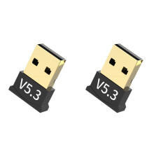 2X 5.3 Adapter for PC USB Dongle Receiver Transmitter for Desktop Laptop Speaker