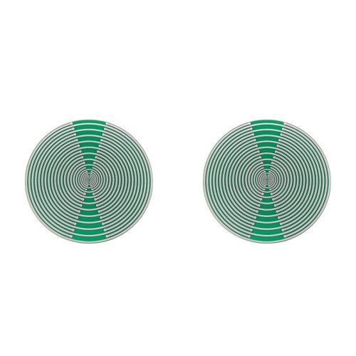 2pcs 10cm/3.94inch Polarization  Disk MWO Optical Disk Multi-Wave Oscillator Antenna Ornaments 1