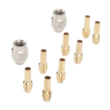 Electric Drill Chuck Collet Set 10PCS Brass Fast Change Tool Replacement DIY