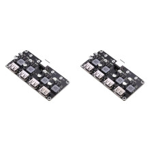 2X 4-Wege-PD 65W Schnelllademodul PRO USB PD3.0/2.0 QC3.0/2.0 FCP AFC Schnellladeplatine