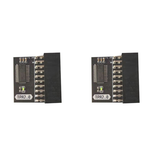 2X TPM 2.0 Security Module for Gigabyte Motherboards 20-1 Pin Encryption Memory Card Enhanced Data Protection