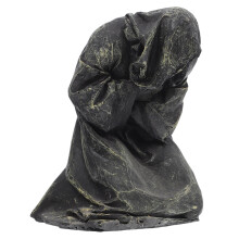 Dekorative Buddha Statue Resin Aquarium Figur Mini Zen Ornament