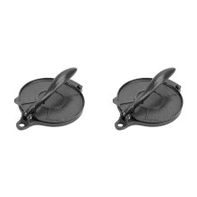 2X Tortilla Press 16cm DIY Manual Corn Tortillas Pressing Maker Cast Homemade Pancakes Kitchen Tools