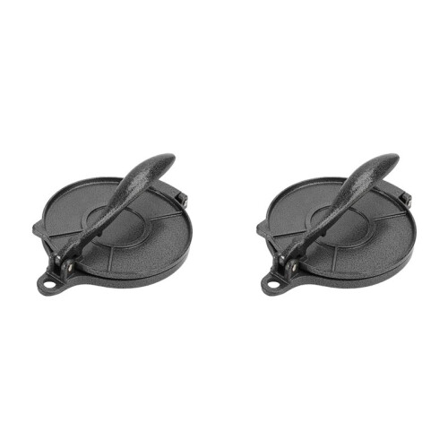 2X Tortilla Press 16cm DIY Manual Corn Tortillas Pressing Maker Cast Homemade Pancakes Kitchen Tools