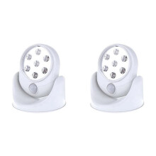 2X 360 Degree Rotating Sensor Light Corridor Light Door Light LED Night Light Home Place Human Body Induction