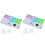 2X HitBox Fighting Stick Controller Colorful RGB Light Fighting Game Arcade Game Keyboard for PC PS3 PS4 2