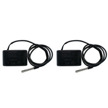 2X Tuya Temperature Wifi Home Relay Termostato Inteligente com Monitor de Consumo de Energia AC 85-250V