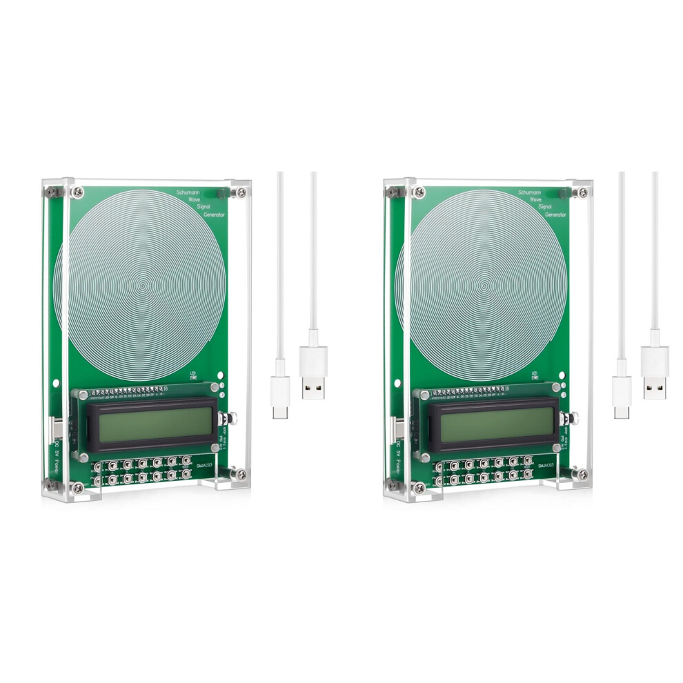 2X 0.01Hz-10000Hz Adjustable Sine Wave Resonance Generator Ultra Low Frequency Generator Resonator Sound Frequency 6031929466428