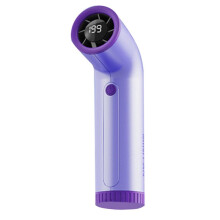 Portable Fan 4000mah Rechargeable Strong Wind 199 Gear Speed Electric Digital Display Adjustable Turbo for Sport A