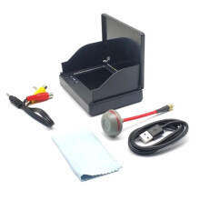 5.8G FPV Monitor 56CH 4.3 Inch HD Snowflake Display NTSC/PAL Auto Search FPV Monitor for RC Multicopter FPV Drone Part