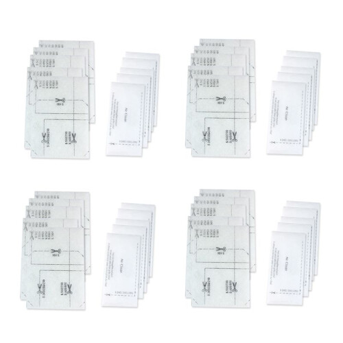 20 Pair Replaceable Vacuum Cleaner Accessory Universal Motor Filter for