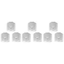 9 PièCes Sacs Filtrants pour Aspirateur PoussièRe Convient pour VCA-ADB90 Sacs à PoussièRe pour Aspirateurs SéRie Jet Propre Station Base