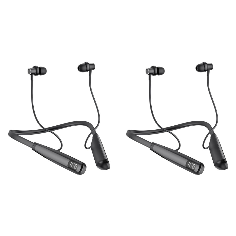 2X Y10 Wireless Neckband Earphones With Microphone In-Ear Sports Earphones Long Battery Life Noise Reduction 6033485289992