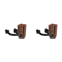 2X Multi-Styles Guitar Wall Mount Hanger Non-Slip Instrument Rack Holder for Classical Guitar Headstock