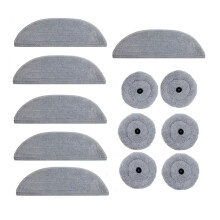 Mop Cloth Pads Replacement for  Saros 10 / G30 Robot Vacuum Cleaner Reusable Washable Mopping Pad Accessories