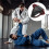 -Resistant Groin Protector PU + Eva Training Guard 5