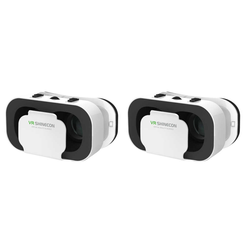 2X 3D Vr Shinecon G05a Glasses Headset Headmounted Virtual Reality Adjustable Vr Glasses For Phone 4713318922693