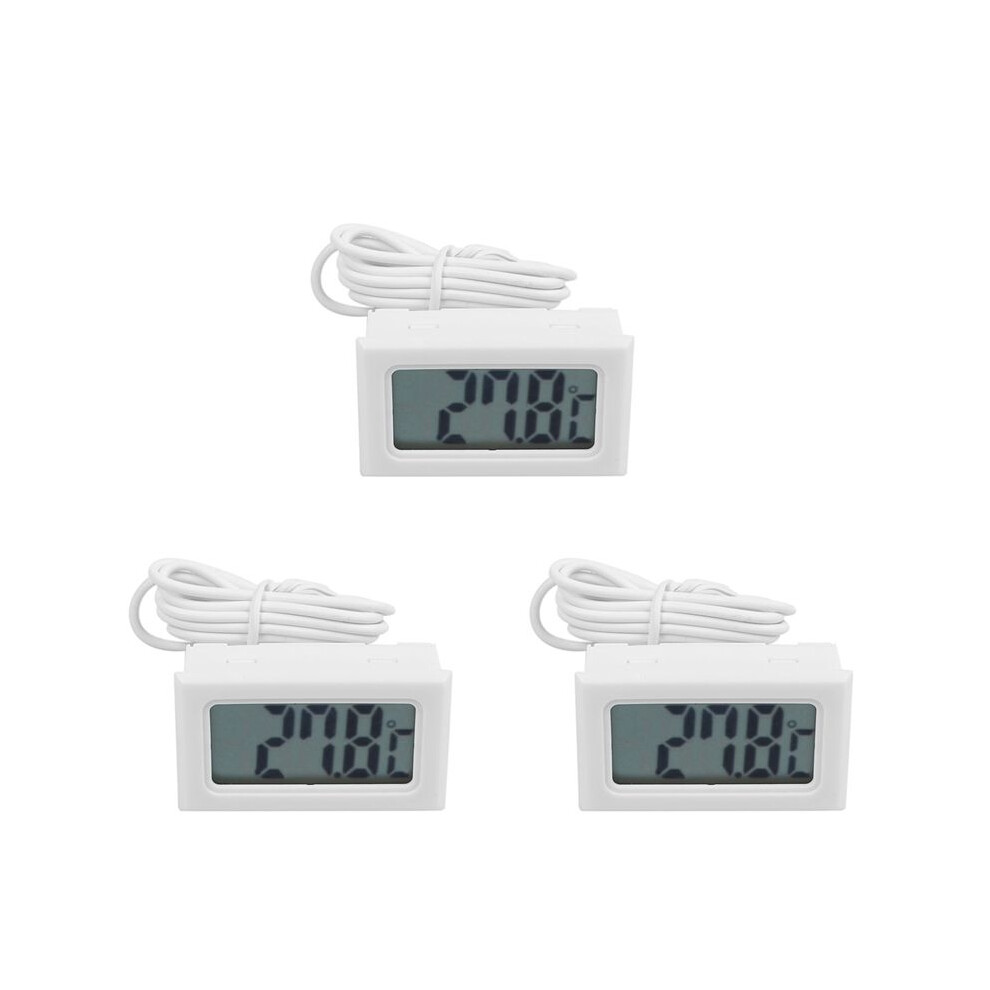 3X LCD Refrigerator Freezer Fridge Digital Thermometer Temperature -50 - 110c