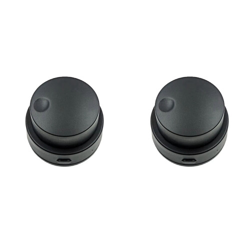 2X USB Volume Controller USB Wired +  Multimedia Controller Custom Small Keyboard Volume Adjustable Controller