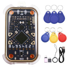 Chameleon V3.0 RFID Chip Emulator Reader 125K 13.56M ID IC NFC-Karten-Duplikator-Tag-Kopierer + 3XUID/CUID-Schlüsselanhänger