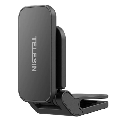 TELESIN Magnetic Quick Release Cap Hat Clip Mount Adjustable Angle for  OSMO  Action Camera Accessory