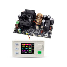 XY12550S CNC Justerbar Spänningsreglerad Strömförsörjning Konstant Spänningsmodul 125V/50A/6250W, Färgskärm