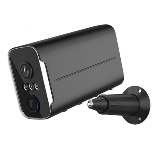 4G SIM Battery Powered Security Spotlight Camera 4MP Floodlight Camera PIR Detection Outdoor Wireless CCTV Camera