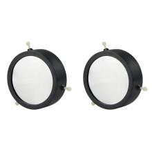2pcs 60mm to 90mm Solar Filter Non-Bard Film Planetarium Film Sun Membrane Lens Sunspot Astronomical Telescope Lens Cap