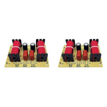 2X 150W 3 Way HiFi Speaker Frequency Divider Audio Crossover Filter Treble-Alto-Bass Frequency Divider