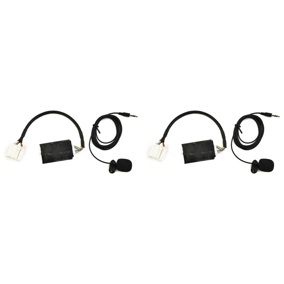 2X 12V Multimedia Car Interface Adapter Music Aux Module For High-Fidelity Sound Quality 6033514754774