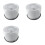 3pcs Large Capacity CD/DVD Storage Container Clear Plastic DVD Holder Compact Disk Organizer Space-Saving Design 1