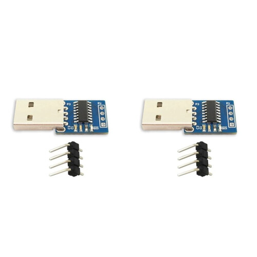 2X CH9329 Module Serial Port to Standard USB HID Keyboard and Mouse Device Module Supports 12Mbps
