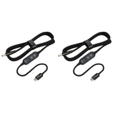 2X Type C to Power Boost Cable 5V/9V/12V/15V/20V Adjustable Boost Converter PD100W Trigger Cable USB to Adapter