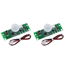 2X 3.7V Solar Lamp Board Control Sensor Nachtlamp Module Infrarood Menselijk Lichaam Inductie Zonne-Printplaat