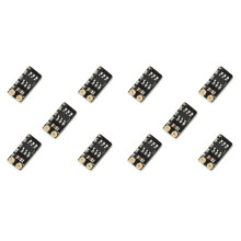 10PCS 1S 3.7-4.2V Ternary Lithium Battery Capacity Indicator Module  LED Light Display Battery Power Tester