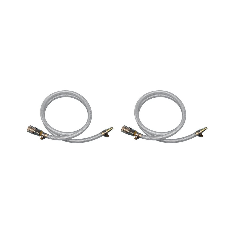 2X 9996049 Radiator Cooling System Coolant Drain Hose Radiator Quick Adapter For 2004-2019 Mack 2008-2019 6033344326097