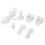 17mm Roller Blind Repair Kit - Clutch, Bracket, Chain, White 2