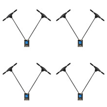 4X for GEPRC ELRS DUAL 2.4Ghz Diversity Receiver RX 25-1000Hz Built-in TCXO with Dual Antenna for FPV RC Drone