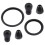 1 set stethoscope replacement parts with earplug and diaphragm 1